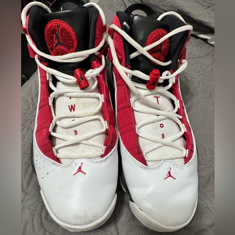 Jordan 6 Rings 'White Carmin - Picture 3 of 8